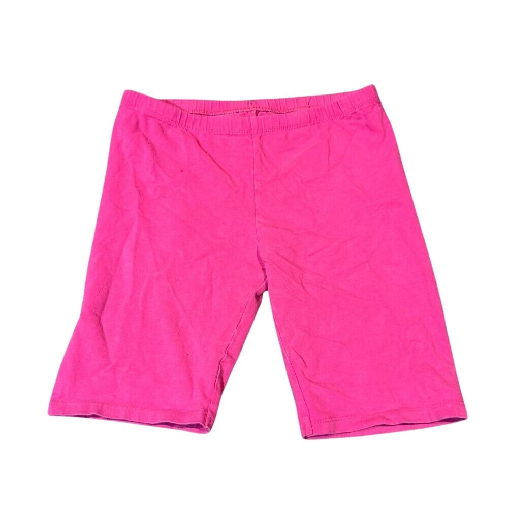 The Children's Place Girls Pink Bike Shorts Size Large 10/12 Solid Activewear